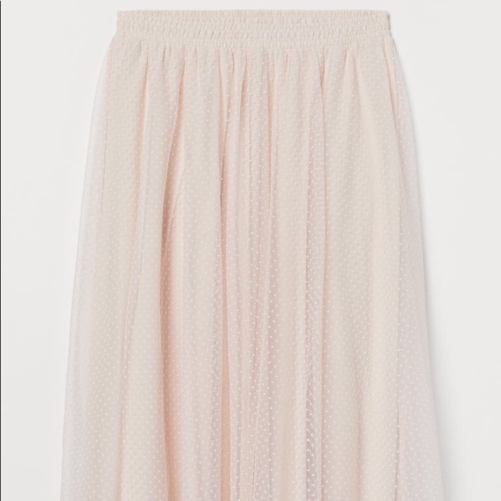Pink Polka Dot Tulle Skirt